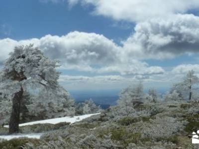 Siete Picos - Parque Nacional Cumbres del Guadarrama;rutas y senderismo ruta de senderismo